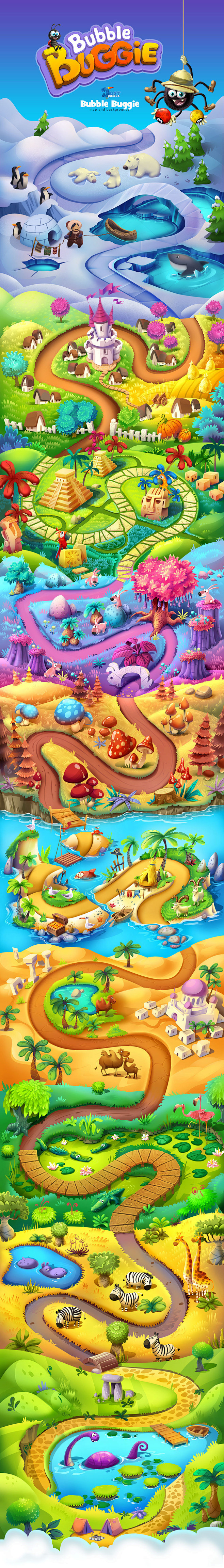 Bubble Buggie: map a...