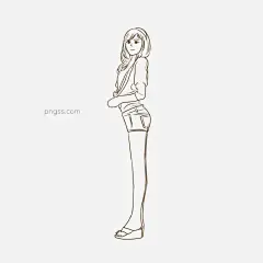 女性剪影图片图片大小2000x2000px 图片尺寸217.75 KB 来自PNG搜索网 pngss.com 免费免扣png素材下载！AI#disco#EPS#party#POSE#潮流元素#发型#妇女女性#黑色#剪影#美腿#苗条#女孩#