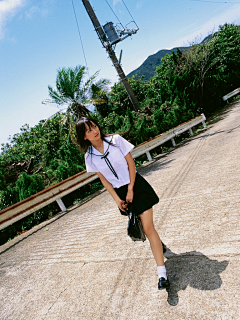 花蒋采集到校服女生