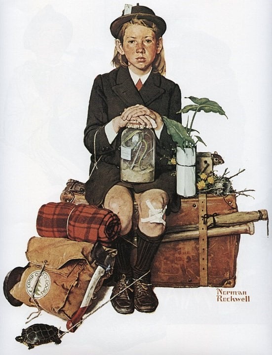 norman rockwell原画3
