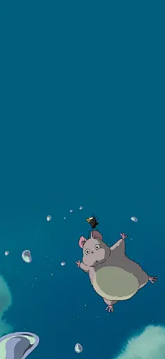 今天重温了宫崎骏的动漫《千与千寻》，顺便保存了一些手机壁纸。 ​​​​