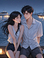 月夜啸声AI试验-现代情侣