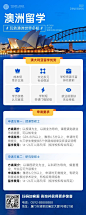 留学咨询机构宣传招生长图海报