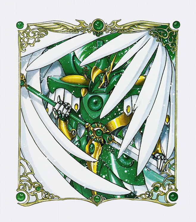 【已审】【clamp画集系列】~~魔法骑士画册(2本)~-花瓣网