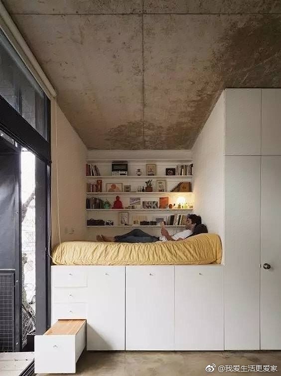 温馨创意的小卧室设计，小空间巧布置 ​​...