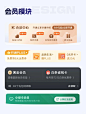 会员模块设计 - 小红书