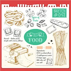 #素材资源# 菜单菜谱手绘素描食品食物餐厅餐饮蛋糕瓶子海报 AI矢量设计元素
更多详情&gt;&gt;&gt;O菜单菜谱手绘素描食品食物餐厅餐饮蛋糕瓶子海... ​​​​