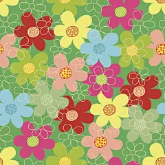 四方连续纹样,花,复活节,花纹,浪漫图片ID:VCG41N689660254