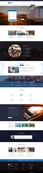 Max Logistics - Transport & Logistics HTML Template: 