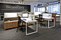 HON NeoCon 2014 Showroom Suite #1130, Merchandise Mart, Chicago. Showcasing the very best in office furniture design. #NeoCon14 Voi Desking, Accelerate Workstations, Contain Storage