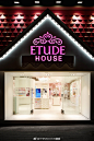 #三鹰堂功夫茶馆# 彩妆品牌Etude House伊蒂之屋首尔173平米的零售店面设计——