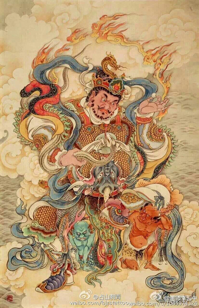 西方广目天王