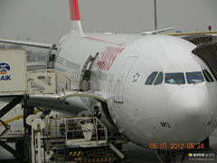 Csylizhen800329采集到空客A340乘瑞士来往北京