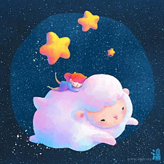 未浓采集到画画