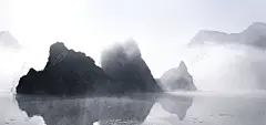 中国风水墨风格背景高清素材 黑白 设计图片 免费下载 页面网页 平面电商 创意素材