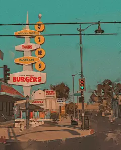 乌克兰插画师Svitlana Harkusha：场景