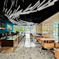 写字楼中的艺术装置 – CUPONE北京佳程店 /  SODA architects : 充满魅力的“山水”咖啡厅。