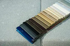 室内装饰织物样本。家具内饰用的织物