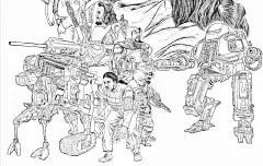 写实漫画，连环画，写实插画，漫画线稿，肖刚漫画，写实儿童插画，写实军事插画，写实儿童漫画绘本，写实科普插画，写实商业插画，写实二战漫画，写实二战连环画，写实古风插画，旅游风俗人情插画，封面插画，科幻玄幻插画