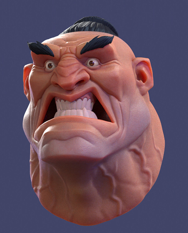 Stylized Head Sculpt