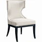 Baker Furniture : Marat Upholstered Dining Chair - 3848-1 : Jacques Garcia : Browse Products