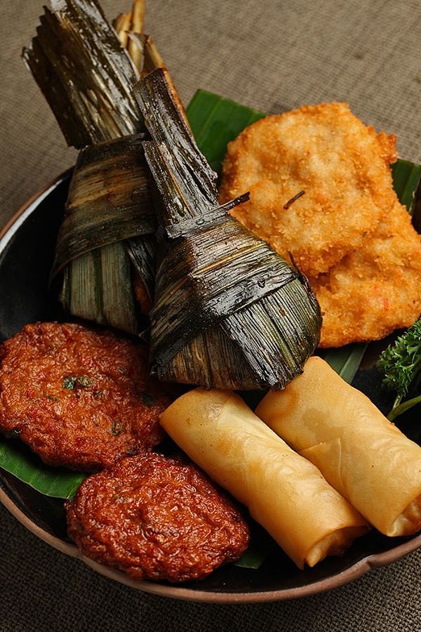 Thai snack platter