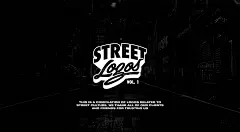 Street Logos Vol. 1 : This is a compilation of logos inspired by street culture