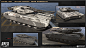 Apex Legends Paladin Tank, Brian Burrell : I concepted and built the initial HiPoly base model for this tank and provided the overall guidance and art direction for outsourcing.  It was loosely inspired by the Israeli Merkava and was meant to have a more 