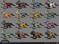 World of Warcraft - Diemetradon, Matthew McKeown : Updated the Diemetradon for Battle For Azeroth and created additional variations.

Credits:  The World of Warcraft team for the original Diemetradon.