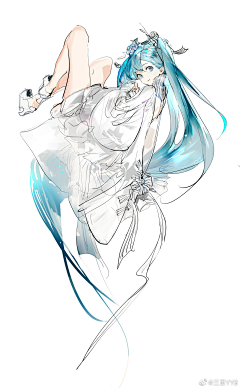 咸兵采集到初音未来