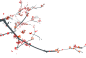 中国风水墨彩色梅花