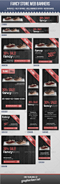 Fancy Store Web Banners - GraphicRiver Item for Sale