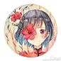 #SAI资源库#简单的sai仿动漫水彩贴图绘制画法，简单粗暴，有兴趣的童鞋，可以参考，转需~（作者：@Area酱）