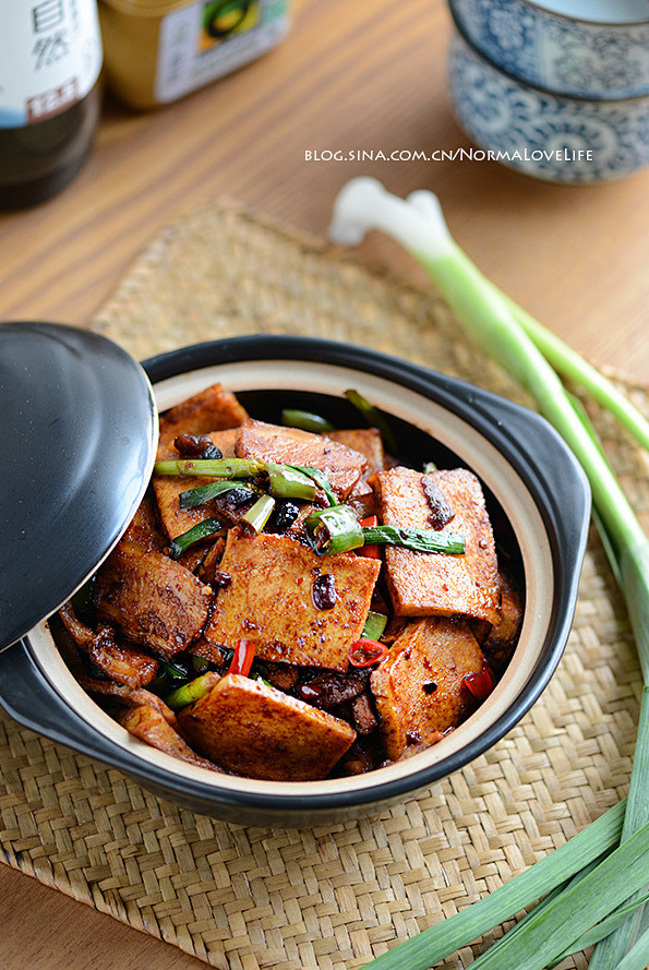 食材：千叶豆腐一包   白切肉几片   ...