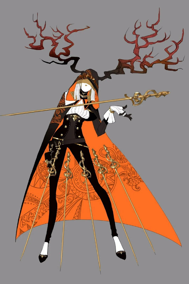 【绘画参考】画师 NIRA 笔下暗黑诡异...