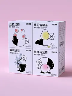 蜜桃乌龙茶茉莉花茶绿茶荔枝红茶菊花茶荷叶茶水果花茶袋冷泡茶包-淘宝网