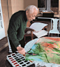 Zao Wou-Ki : Ses aquarelles et encres de Chine.       

 Entre ciel et terre       « Je ne sais jamais rien du tableau que je vais commencer » Paul Klee aura un rôle décisif dans sa peinture....
