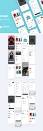 #APP模板#
简洁时尚服饰电商网上购物收货地址app ui源文件sketch模板