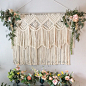 木织手工坊-波西米亚编织挂毯户外婚礼帘子客厅隔断帘墙挂装饰