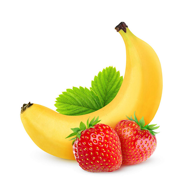香蕉与草莓图片