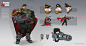Soviet squad, Criag Xu : I experimented some new ideas and explored more thoughts on my own style. I hope you will like it～：D