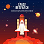卡通升空的宇宙飞船和星空矢量素材 - PSD素材 HTML素材网 #色彩# #可下载# #源文件# #免费# #模板# #源代码#
