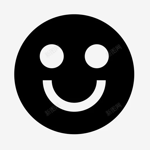 笑脸高兴表情图标 标识 标志 UI图标 设计图片 免费下载 页面网页 平面电商 创意素材-花瓣网