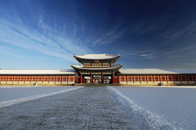 Vivid sky of Heungye...