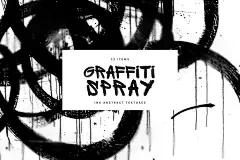 12 Black Spray Graffiti Textures 街头抽象黑色喷雾涂鸦溅射插图插画设计素材_格外视觉(uigui.cn)-国外高品质设计素材共享网