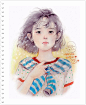 【童趣无限 —— 韩国画家dorosi儿童肖像画作品欣赏】
韩国画家dorosi的儿童肖像画充分显示了画家的精湛技艺和对人物精神面貌的捕捉能力。他的儿童肖像展示了儿童天真活泼的性格和幸福美好的生活，柔和的色彩表现了儿童皮肤润津的质感和色度的明丽，那童稚而诱人的脸庞表情相当丰富，眼神炯炯发光，金黄色的童发脉络分明，并富有立体感。