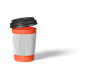 3d coffe cup icon front view