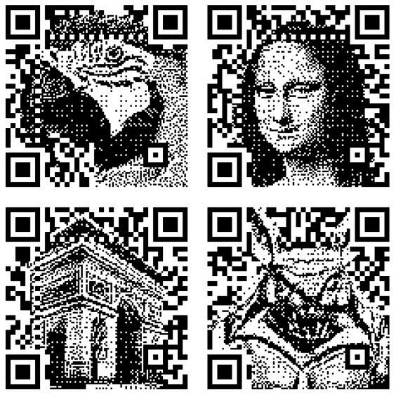 O QR Code já existe ...