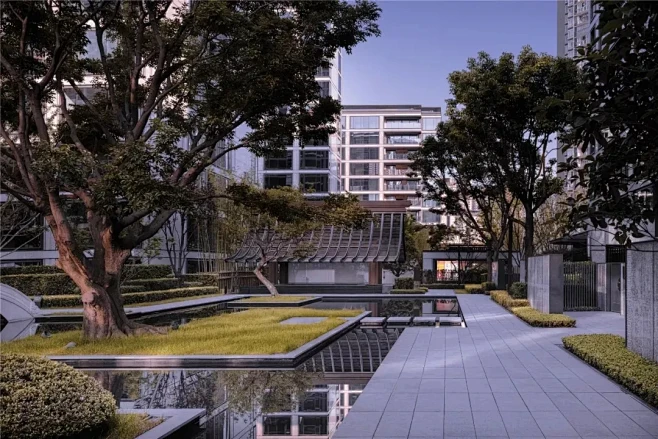 重庆 融创·国宾壹号院 景观设计 / 壹安设计-花瓣网