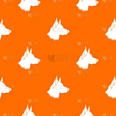 式样,牧羊犬,可爱的,宠物,自然,纯种犬,几何形状,概念,博客,重复